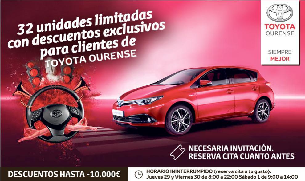 INVITACI�N IMPORTANTE para clientes de Toyota Ourense: premiamos tu confianza - Foto